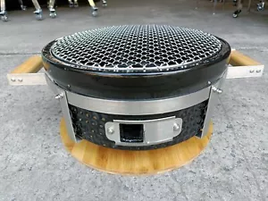 NEW PREMIUM JAPANESE YAKINIKU HIBACHI BBQ GRILL - CERAMIC ROUND - Picture 1 of 5
