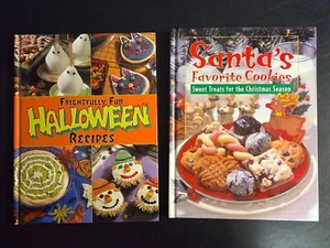 Frightfully Fun Halloween Recipes & Santa's Favorite Cookies Holiday Cookbooks - Imagen 1 de 4