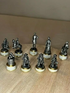 1983 Franklin Mint Bürgerkrieg Schachspiel - einzelne Ersatzfiguren EUC - Bild 1 von 25