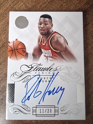2014 Panini Flawless Robert Horry auto /20 Houston Rockets - Image 1 of 2