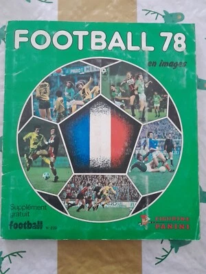 Album football panini 78 complet en très bon état avec son poster central - Photo 1/4