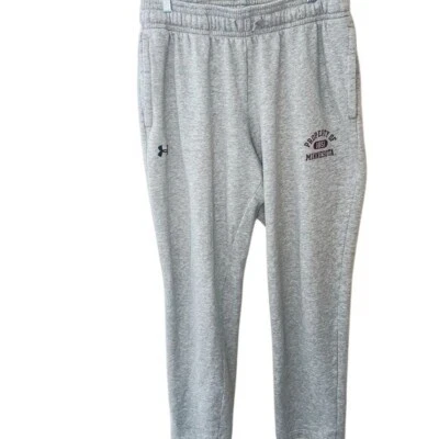 Under Armour Gray Joggers "Property Of Minnesota 1851" Graphic L - Image 1 of 4