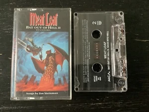 Meatloaf Bat Of Hell II Back Into Hell 1993 MCA Records Cassette Tape - Imagen 1 de 5
