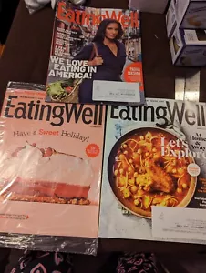 3 Magazines Eating Well Oct 2021, December 2021 (New), & March 2022 - Retired - Foto 1 di 10