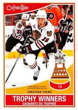 2010-11 O-Pee-Chee Trophy Winners #12 Jonathan Toews