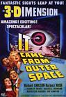 It Came from Outer Space Film POSTER 27 x 40 Richard Carlson, Barbara Rush, A