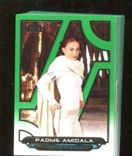 2018 Topps Star Wars Galactic Files Green Parallel /199 U-PICK Complete Your Set