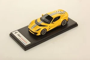 Looksmart LS530F 1/43 Ferrari 812 Competizione Giallo Tristrato with Grey Livery - Picture 1 of 6