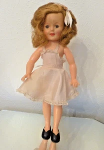 Vintage Ideal Shirley Temple Composition 12 Inch Original Can stay standing READ - Picture 1 of 10