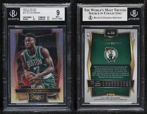 2016 Panini Select Concourse Silver Prizm Jaylen Brown #33 BGS 9 MINT Rookie RC