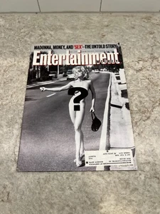 MADONNA ENTERTAINMENT WEEKLY MAGAZINE NOVEMBER 6 1992 SEX BOOK EROTICA - Picture 1 of 2