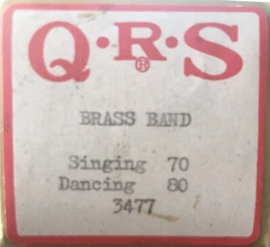 QRS Player Pianorolle BRASS BAND Singing 70 Dancing 80 - Bild 1 von 2