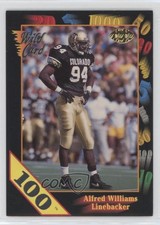 1991 Wild Card Draft 100 Stripe Alfred Williams #51 Rookie RC