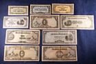 WWII The Japanese Government Occupation of Philippines Centavos and Pesos x10