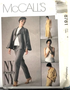 McCall's Pattern #8781 - Jacket, Top, Pants & Skirt (Size 4) - Picture 1 of 2