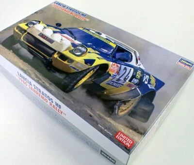 Kit modellino Hasegawa 1/24 Lancia Stratos HF 1980 Rally di Sanremo dal Giapp... - Immagine 1 di 4