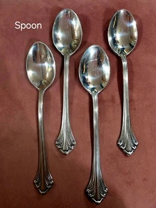 TOWLE Edelstahl KOLONIAL PLUME EINTEILIG Abendessen Servierlöffel Germany 18/8 - Bild 1 von 1