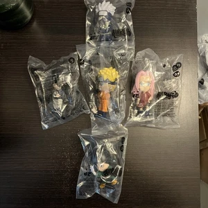 2025 Burger King Naruto Figure Set Of 5 - Picture 1 of 3