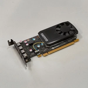 NVIDIA Quadro P600 2GB Low Profile PCIe 3.0 x16 Graphics Card DDR5 919986-001 - Picture 1 of 12