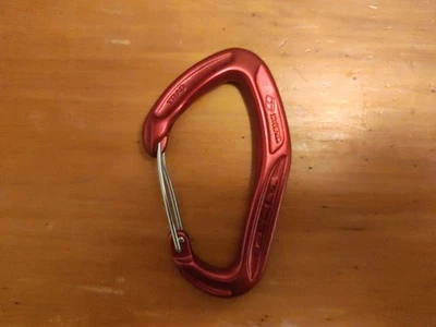 DMM Alpha Trad Wiregate Carabiner - Red (Brand New) - Image 1 of 3