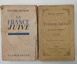 Jüdisches Frankreich Band 1 und 2 | Edouard Drumont | Guter Zustand - Bild 1 von 2