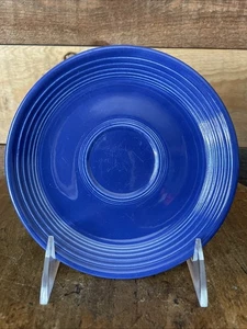 Vintage Fiestaware - 6.25" Saucer - Cobalt Blue - Picture 1 of 4
