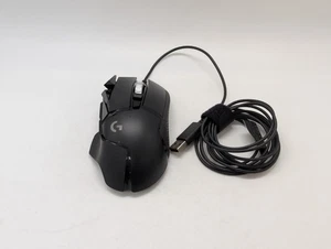 FAULTY L Logitech G502 Hero gaming mouse USB wired RGB black READ DESCRIP - Picture 1 of 12