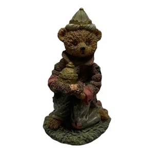 Boyds Bears Patchwork Bär Krippe Sammlung The Wiseman - Bild 1 von 6