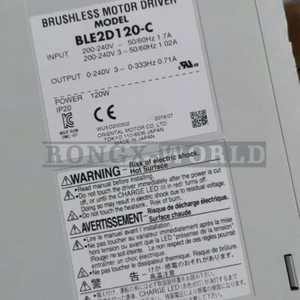 One Used Oriental Motor BLE2D120-C governor - Picture 1 of 1