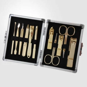 777 Tre Sette Tagliaunghie in Argento Set 11 Pezzi TS-16000CG Made in Korea - Foto 1 di 4