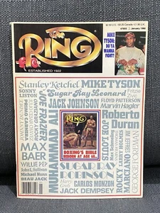 THE RING BOXING MAGAZINE MIKE TYSON January 1990 NEAR MINT UNREAD HOFer - Picture 1 of 2