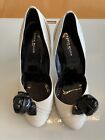 Ladies Karen Millen (pre Bohoo)  Black & White Heel Shoes 