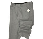 Nordstrom ZNT18 Pants Suit Trousers Slacks Straight Gray White Men Sz 31 x 30 NW