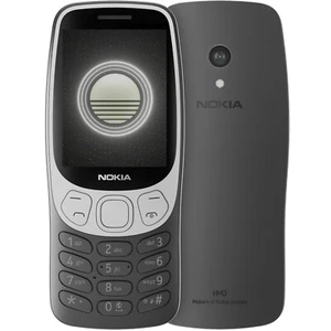 Nokia 3210 4G (2024), Dual SIM, aparat 2 mp, grunge, czarny - Zdjęcie 1 z 3