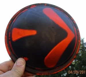 Vintage Amber Orange 6.5 " Turn Signal Lens Truck Bus Keystone Type S.M.H. - Picture 1 of 3