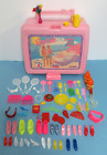 Barbie Lunch Box With 12" Doll Accessories / Various Brands / See Description