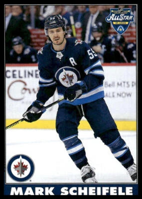 2020-21 O-Pee-Chee #384 Mark Scheifele Retro Black #/100 - Image 1 of 2