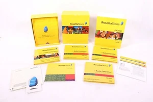 Rosetta Stone Italian Italiano Level 1, 2 & 3 CDs for PC and Mac - Picture 1 of 8