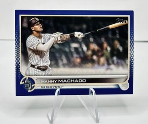 Manny Machado 2022 Topps Series 2 Royal Blue Parallel #600 PADRES - Picture 1 of 2