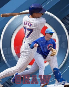 Impresión litográfica de los Chicago Cubs de Matt Shaw 2024 - Imagen 1 de 1