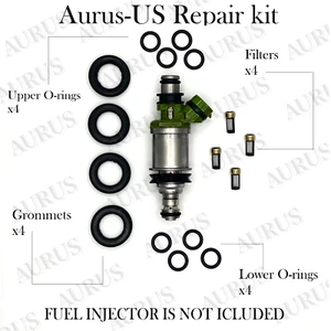 KITS DE REPARACIÓN DE INYECTORES DE COMBUSTIBLE DE FABRICANTE DE EQUIPOS ORIGINALES PARA 94-00 Toyota Camry Celica Solara RAV4 2.0 2.2L - Imagen 1 de 5