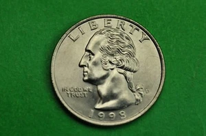 1998-D Stempelglanz Washington US Quarters   - Bild 1 von 1