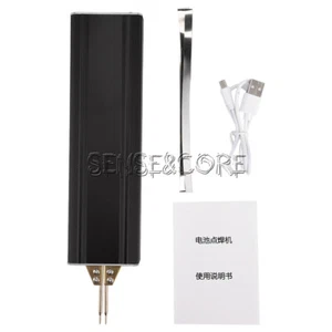 Mini Spot Welder Machine Portable 18650 Battery Welding Machine +Nickel Sheet US - Picture 1 of 22