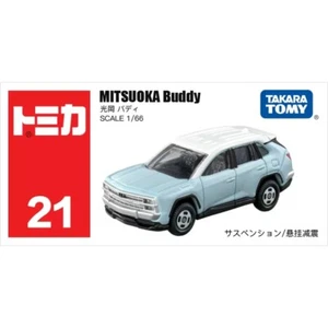 Takara Tomy Tomica 21 MITSUOKA Buddy Metal Diecast Model Toy Car New in Box - Picture 1 of 4