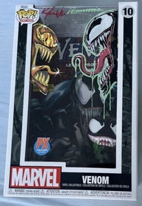 Venom Lethal Protector Funko Pop Signed & Remarked By Gorkem Demir & Kyle Willis - Picture 1 of 8