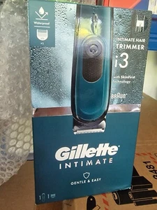 π’ Braun Gillette Mens Intimate Hair Trimmer i3 Electric Shaver Waterproof NEW - Picture 1 of 1