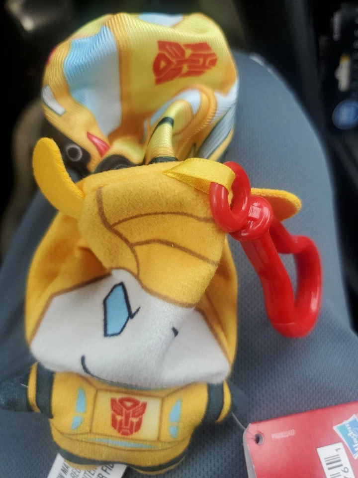 Mochila Transformers Clip de Peluche Ons Bumblebee Hasbro 2017 Foto 1 de 4
