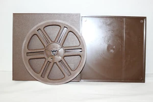 NEW 1 ELMO, Eumig, Chinon, Bolex, Sankyo, 400ft SUPER 8/8MM PROJECTOR REEL, CASE - Picture 1 of 3