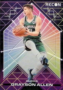 2021-22 Panini Recon NBA Basketball Milwaukee Bucks Grayson Allen