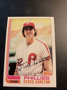 #480 Steve Carlton Philadelphia Phillies￼ 1982 Topps Card Cb20